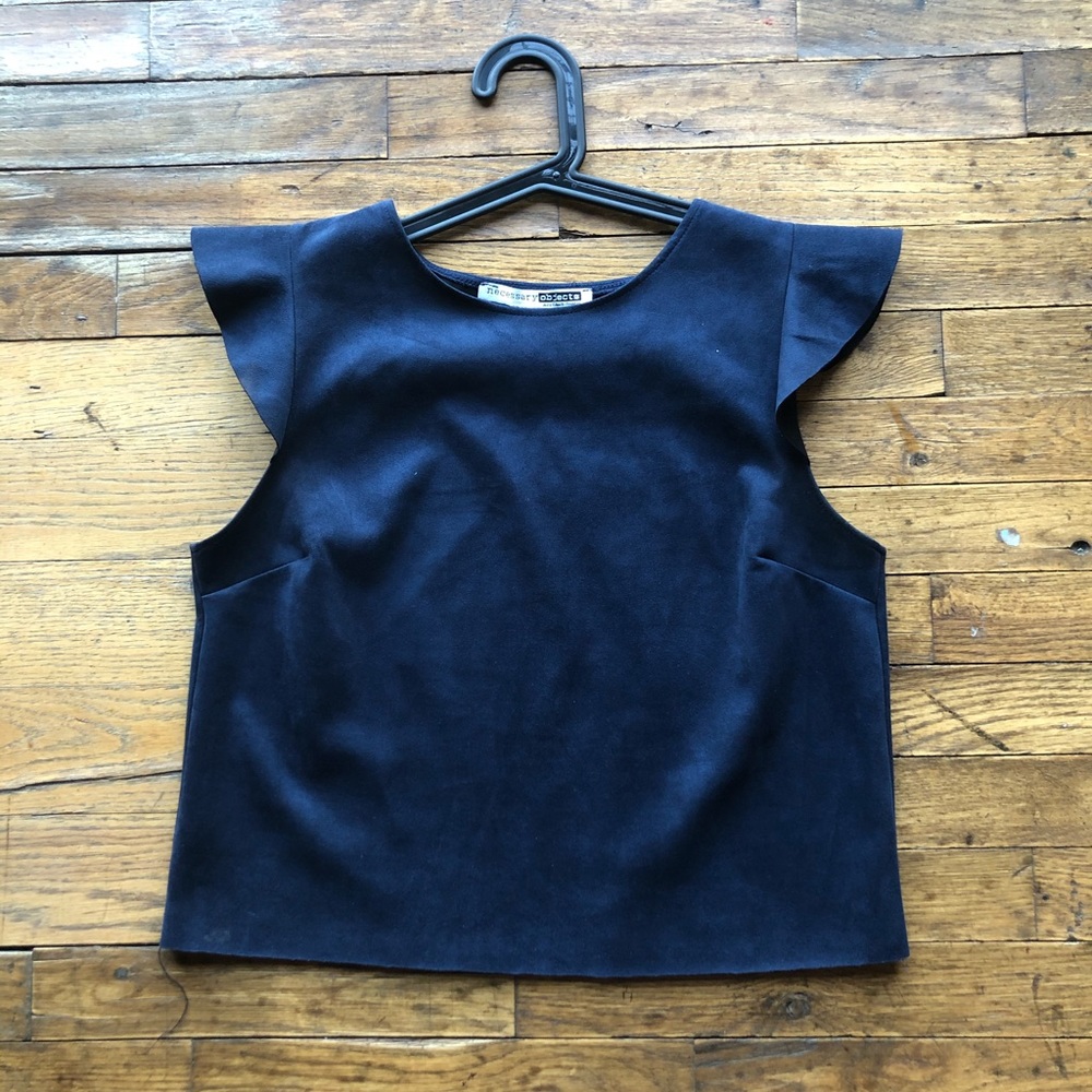 Navy Blouse